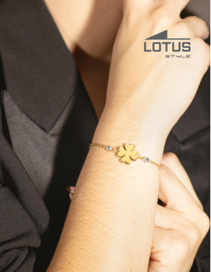 Lotus Style stainless steel bracelet